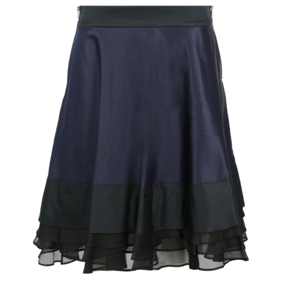 Diane von Furstenberg Women's Blue Midi Skirts 6